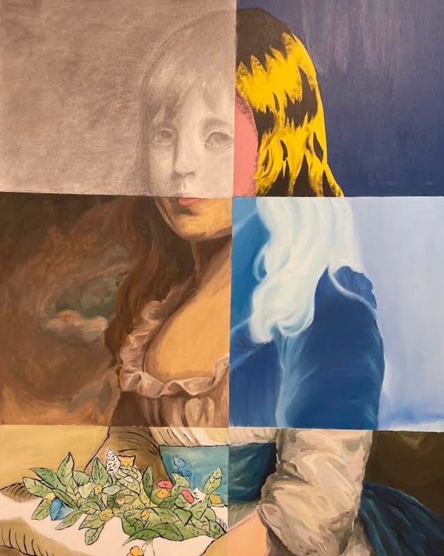 There is a new exhibition coming to the Campus Gallery! The 2023 Winter Showcase features artworks from the Rutgers–Camden community created over the past year. This winter, show appreciation for local artists and take a visit to the gallery in the campus center!❄️🎨 
Pictured above are portraits done by students in Prof. Shpanin’s Painting II class. 🖼
When: November 27th - January 12th
Where: Campus Gallery