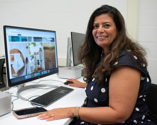 It’s time for another feature Friday! This week, we are honored to feature Prof. Gihan G. Sifen! Prof. Sifen is a Graphic Design Professor and this is her first semester at Rutgers–Camden. She has a bachelor's degree in Graphic Design and Advertising from Helwan University, as well as a Post Graduate Diploma in Marketing and Advertising/Communications from the American University in Cairo. She has worked in the advertising industry for 10 years before leaving and switching her focus to teaching and other projects. Prof. Sifen strives to create works that are interactive and aims to change people’s perspectives. She strives to produce 3d elements in her designs. We can’t wait to see what other work she creates.
📸 : Abby Vanono
Art Work photos from: Gigi Sifen